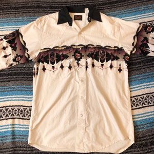 Vintage Western Pearl Snap